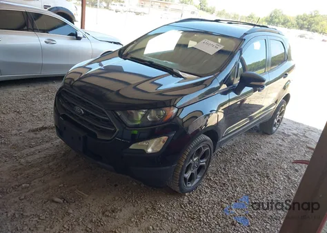 2018 Ford Ecosport Ses z USA, uszkodzony, nr VIN MAJ6P1CL9JC182143